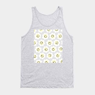 Flower Happy Faces Tank Top